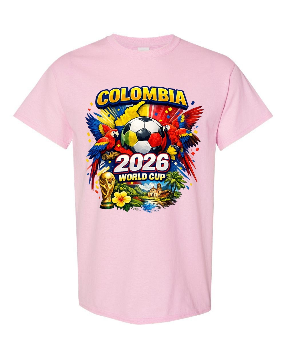 Colombia Soccer 2026 World Cup Style Unisex T-Shirt German Fan Shirt Football gallery