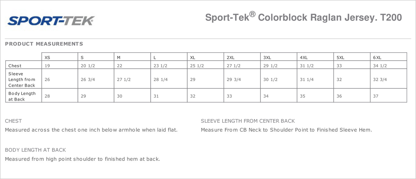 Sport-Tek Mens 100% Cotton Raglan 3/4 Sleeve Colorblock Baseball T-Shirt M-T200 gallery
