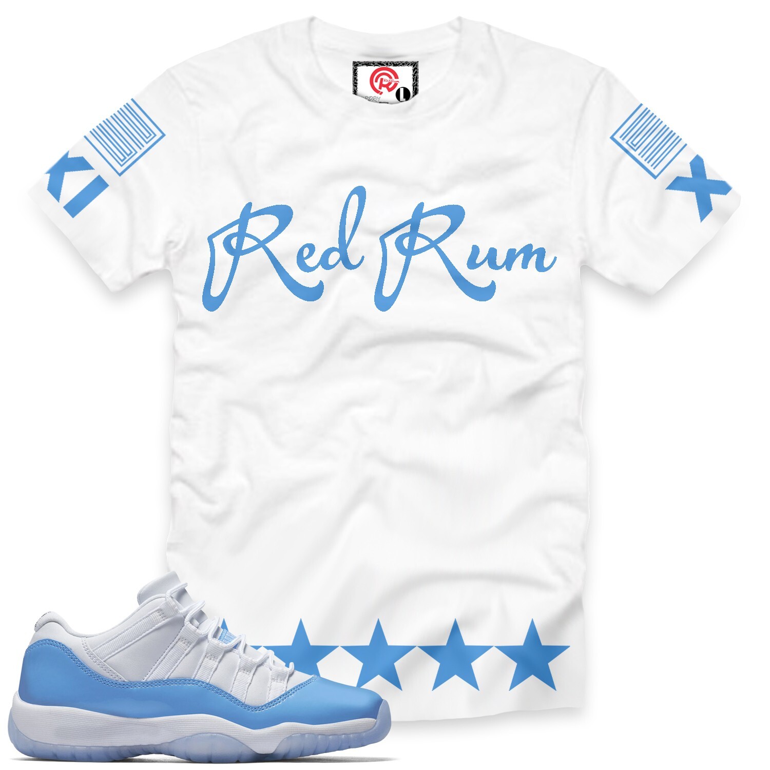 Carolina Blue 11 Redrum 23XI T-Shirt gallery
