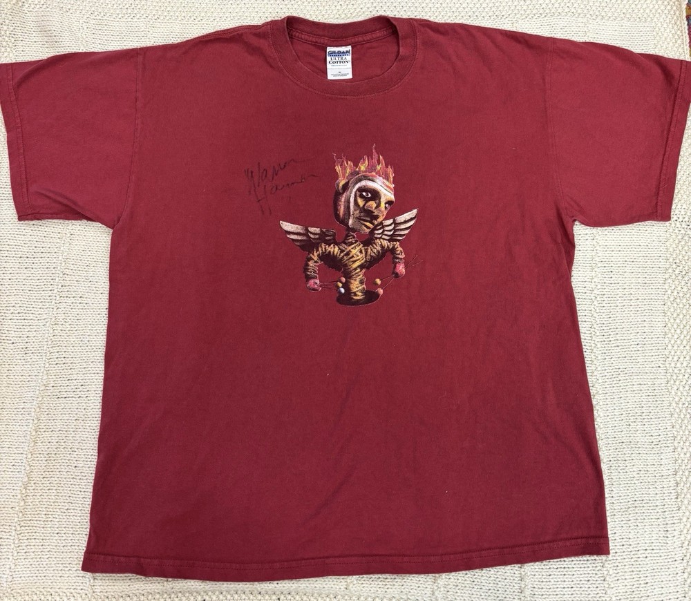 Govt Mule Vintage Warren Haynes Signed T-shirt Size XL