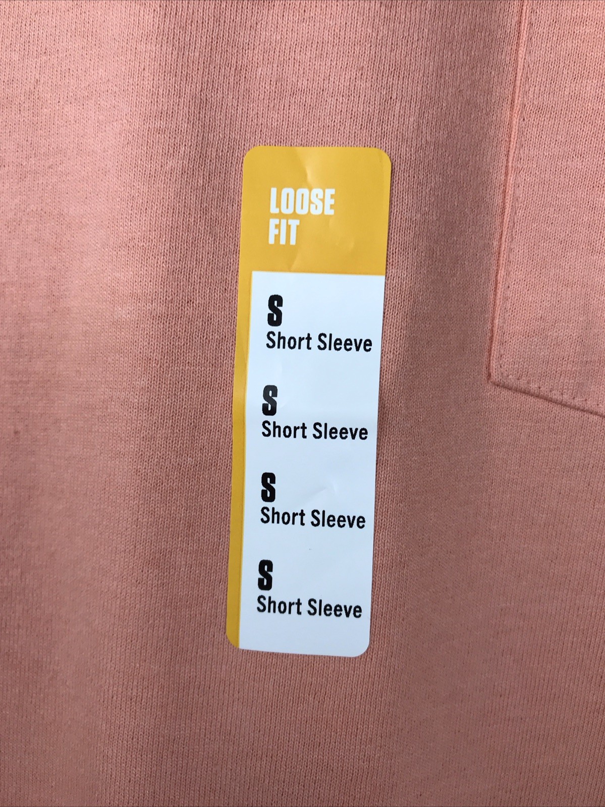 Carhartt LOOSE FIT Heavyweight Men’s Sz Small Peach Athletic Casual Lifestyle gallery
