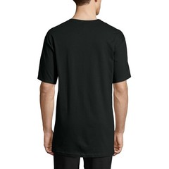 Hanes Size Men’s Beefy Short Sleeve Tee Value X-Large Tall, Black – 2 Pack