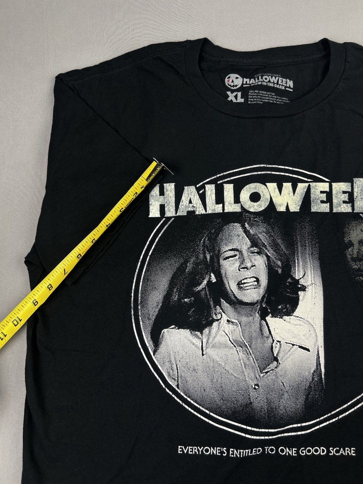 Halloween Glow In The Dark Men’s XL Fright Rags Graphic Tee Shirt NEW gallery