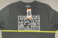 Keith Haring Men’s Graphic Tee Blue/Beige/Black Pick Size S, M, L, XL, XXL NWT