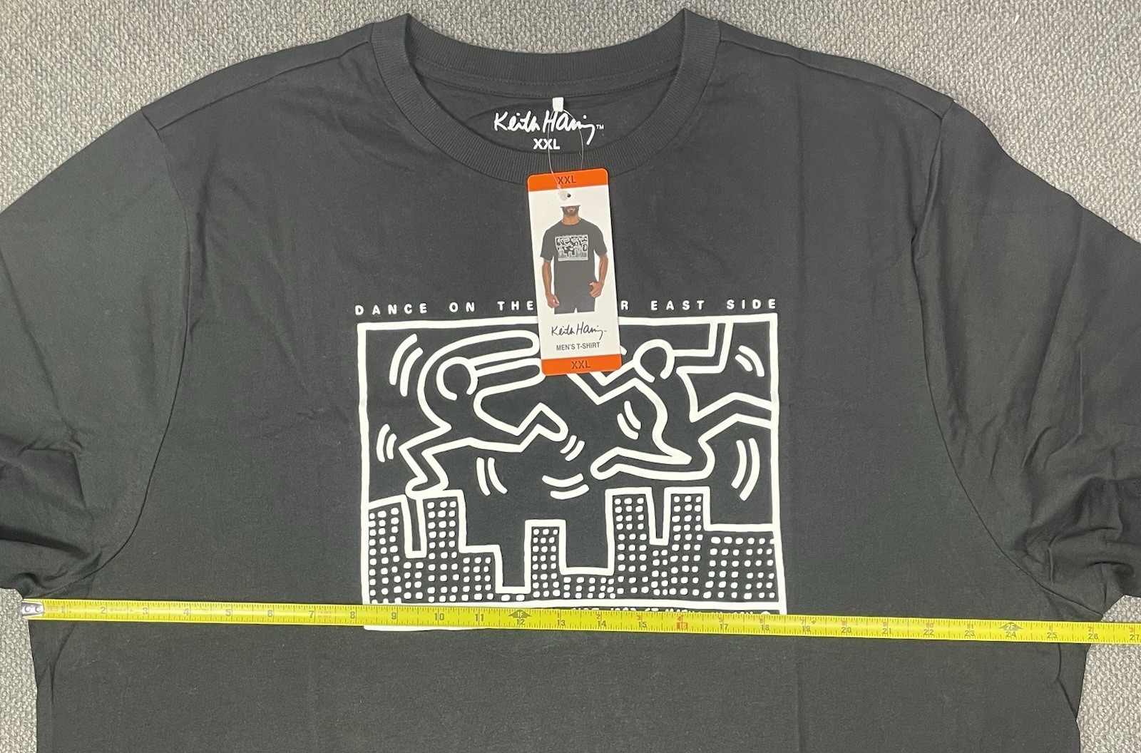 Keith Haring Men's Graphic Tee Blue/Beige/Black Pick Size S, M, L, XL, XXL NWT gallery