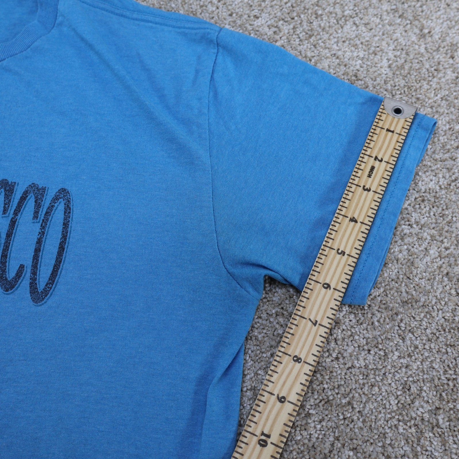 San Francisco Graphic T-Shirt Tourist Tee Blue (see photo for flaw) gallery