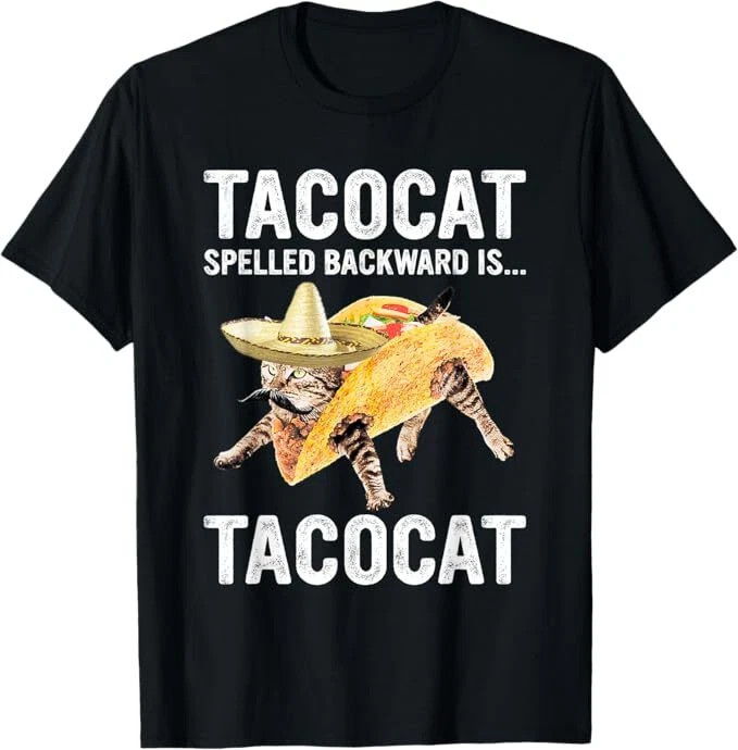 Tacocat Spelled Backward Is... Tacocat For Tacos&Cat Lovers T-Shirt gallery