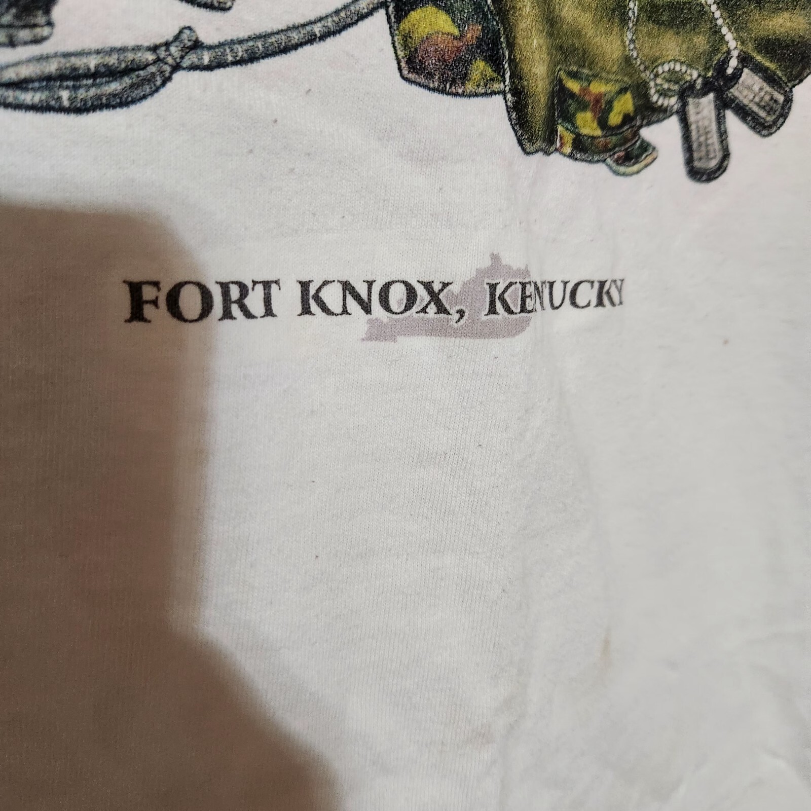 Vtg Y2K Ft. Knox Kentucky U.S. Army T-Shirt Size XL gallery