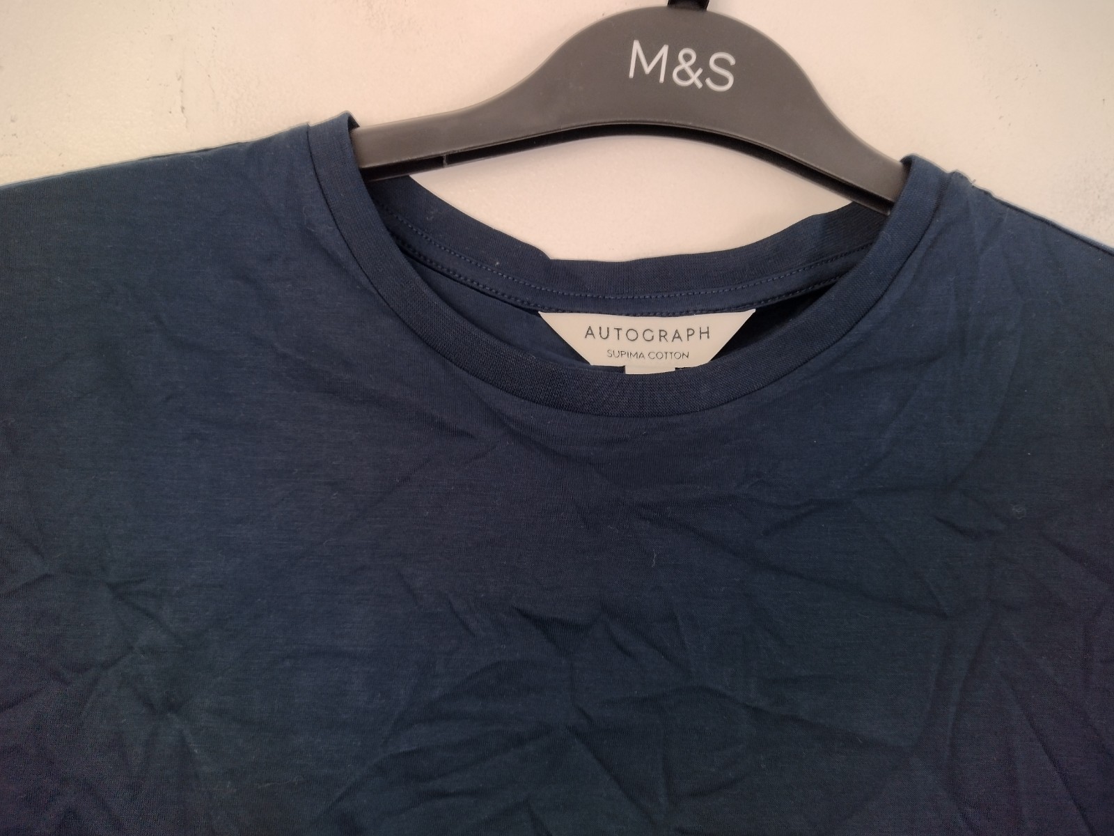 Autograph Men's 2 100% Supima Cotton T Shirts Size Small In Green & Blue New gallery