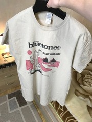 Vintage The Bluetones Return To The Last Chance Saloon Rock Shirt Mens Size L