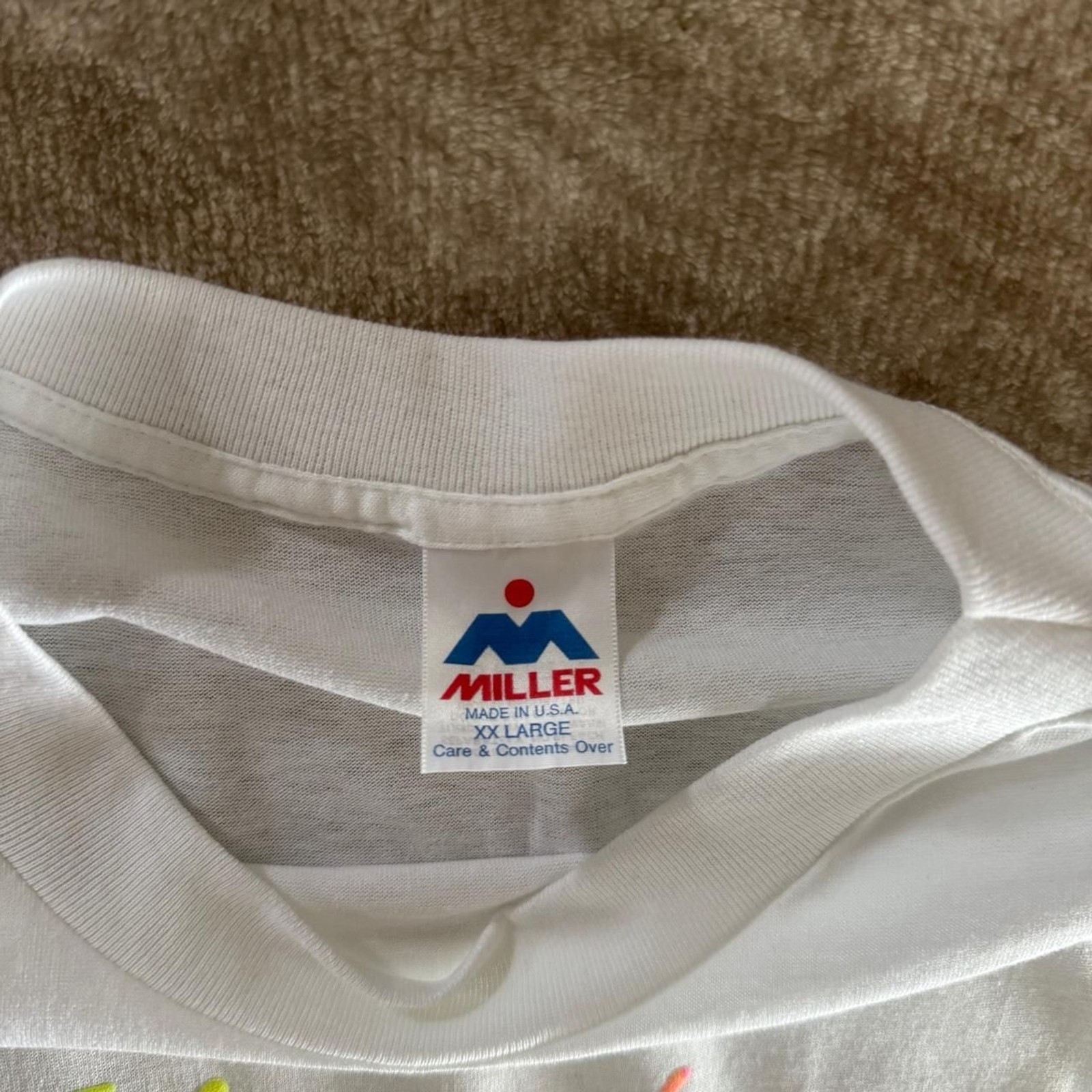 Unbranded Men's White and Grey T-shirt gallery