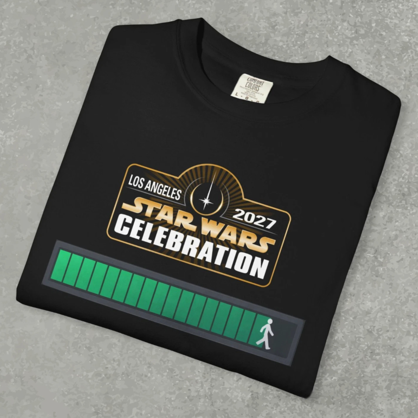 Funny 2027 Star Wars Celebration Shirt, star wars celebration 2027 walking man gallery