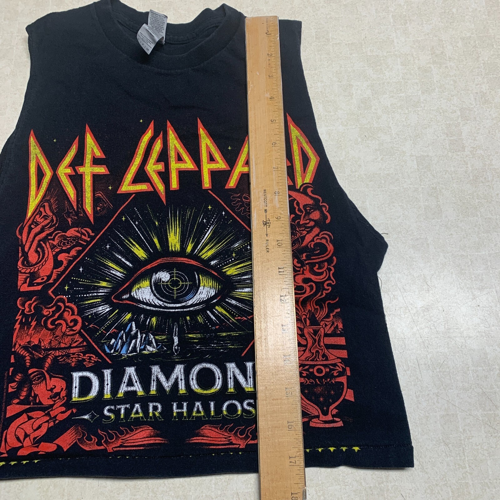 Def Leppard Diamond Star Halos The Stadium Tour 2022 Women’s Tank Top Double Sid gallery