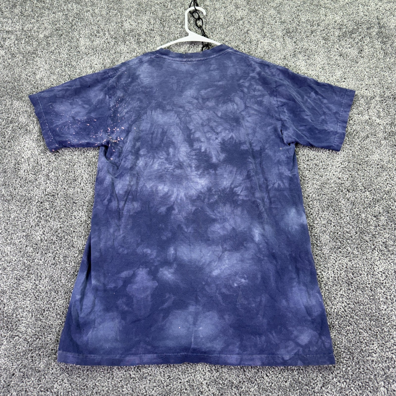 The Mountain Shirt Mens Medium Blue Fairy Moon Graphic Tee Fantasy Tie Dye gallery