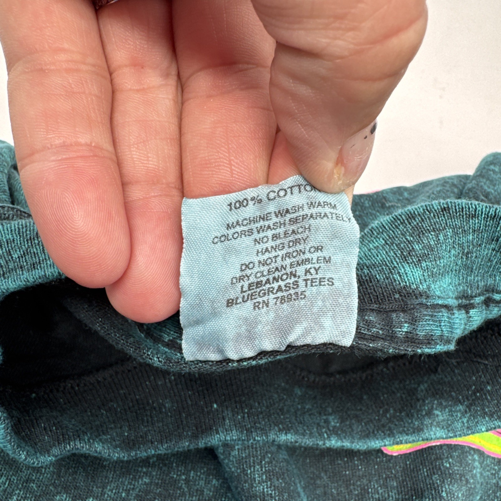 Vintage Kool T-Shirt Mens Size XL Cigarettes Tie Dye Single Stitch USA 90s Green gallery