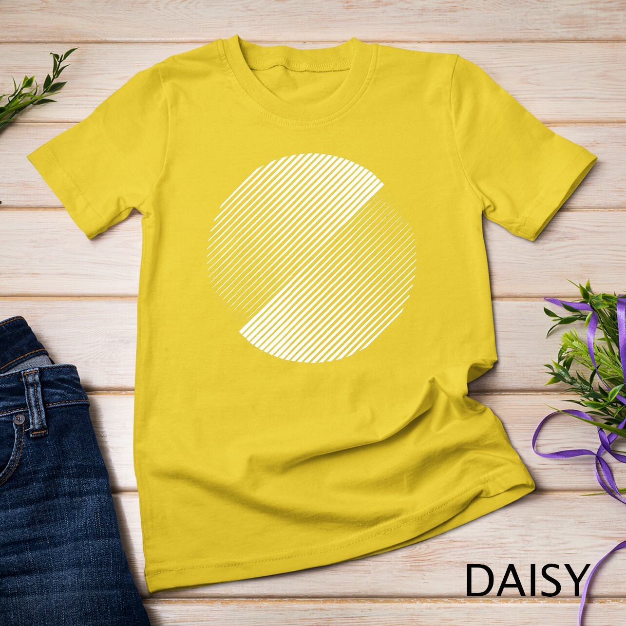 Minimal 20s geometric design primitive white circle shape T-Shirt Unisex T-shirt gallery