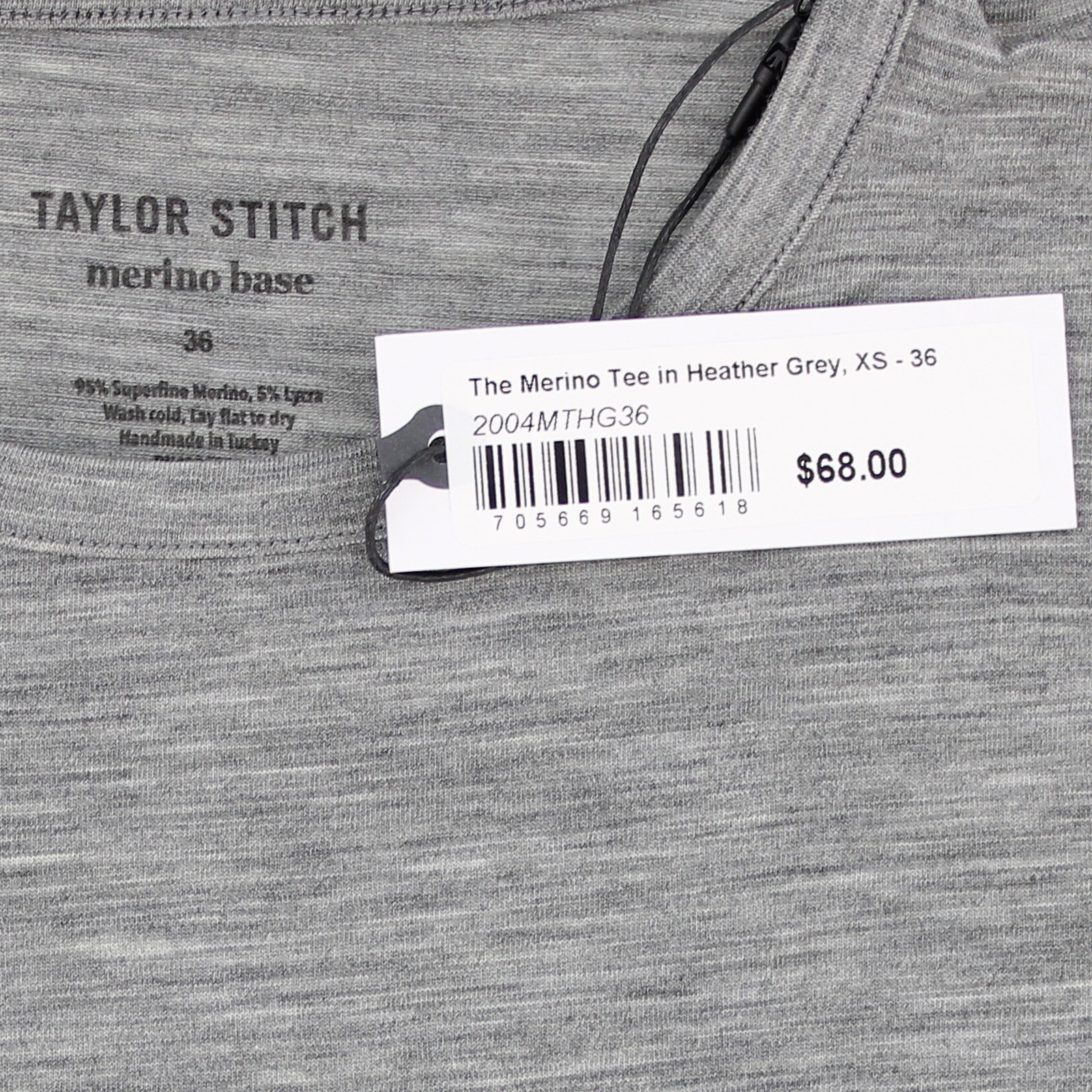 Taylor Stitch Men's Merino Shirt Wool Moisture-Wicking Super Soft T-shirt $68 gallery
