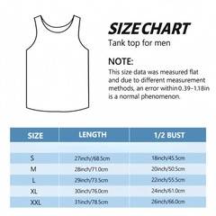 Custom Men’s Tank Top – Personalized Photo/Text/Logo Print, Soft 100% Cotton