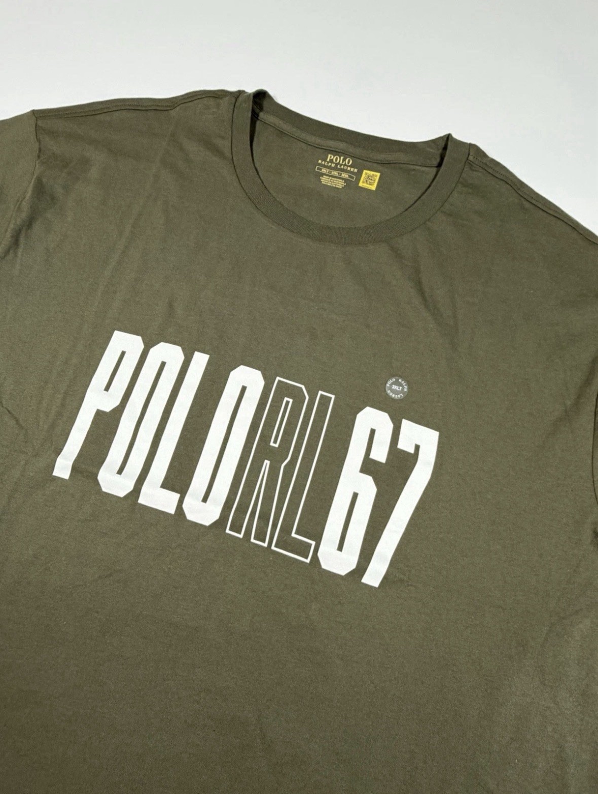 Polo Ralph Lauren Men’s Classic Fit Graphic RL 67 Pony T-Shirt Tee Green NWT 3LT gallery