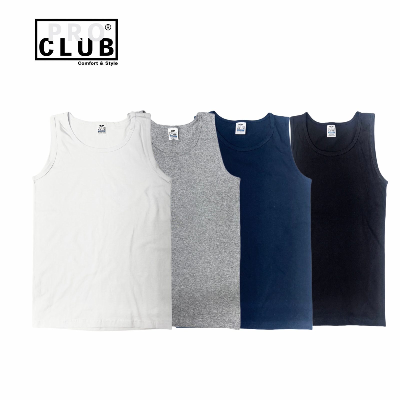 Pro Club Men's Comfort Cotton Tank Top gallery