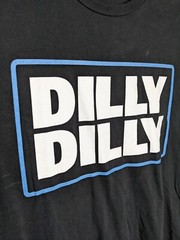 Bud Light Dilly Dilly PROMO T-Shirt Black Size Large Ringspun Cotton