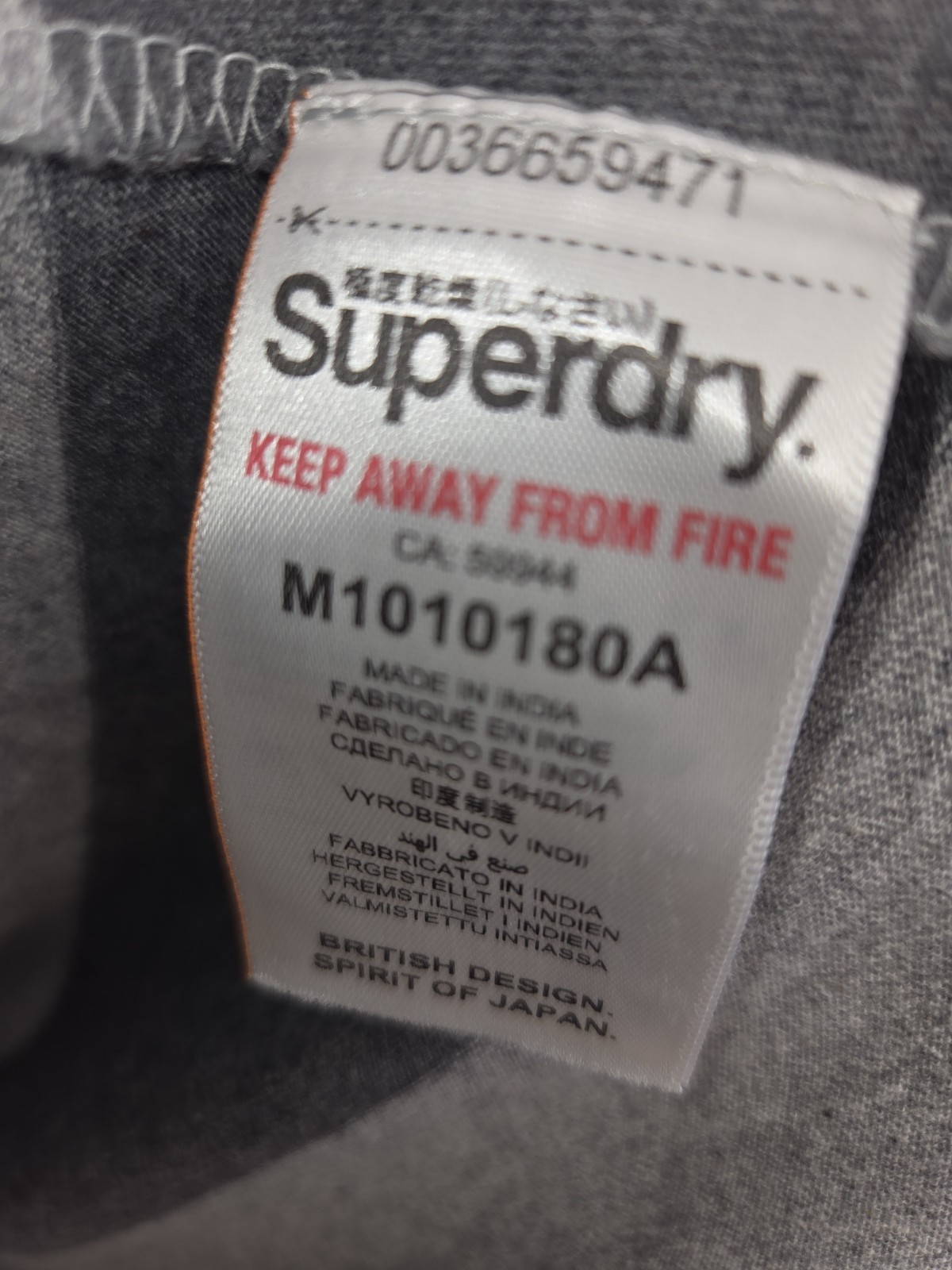 Men's 3XL XXXL Superdry Multicoloured T-Shirt Blue Chest Logo. Good Clean Cond. gallery