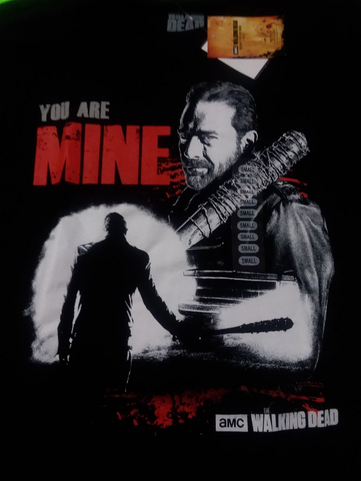 NEW Walking Dead Comics Season Poster NEGAN Figure Lucille Shirt Size Varies I6 gallery
