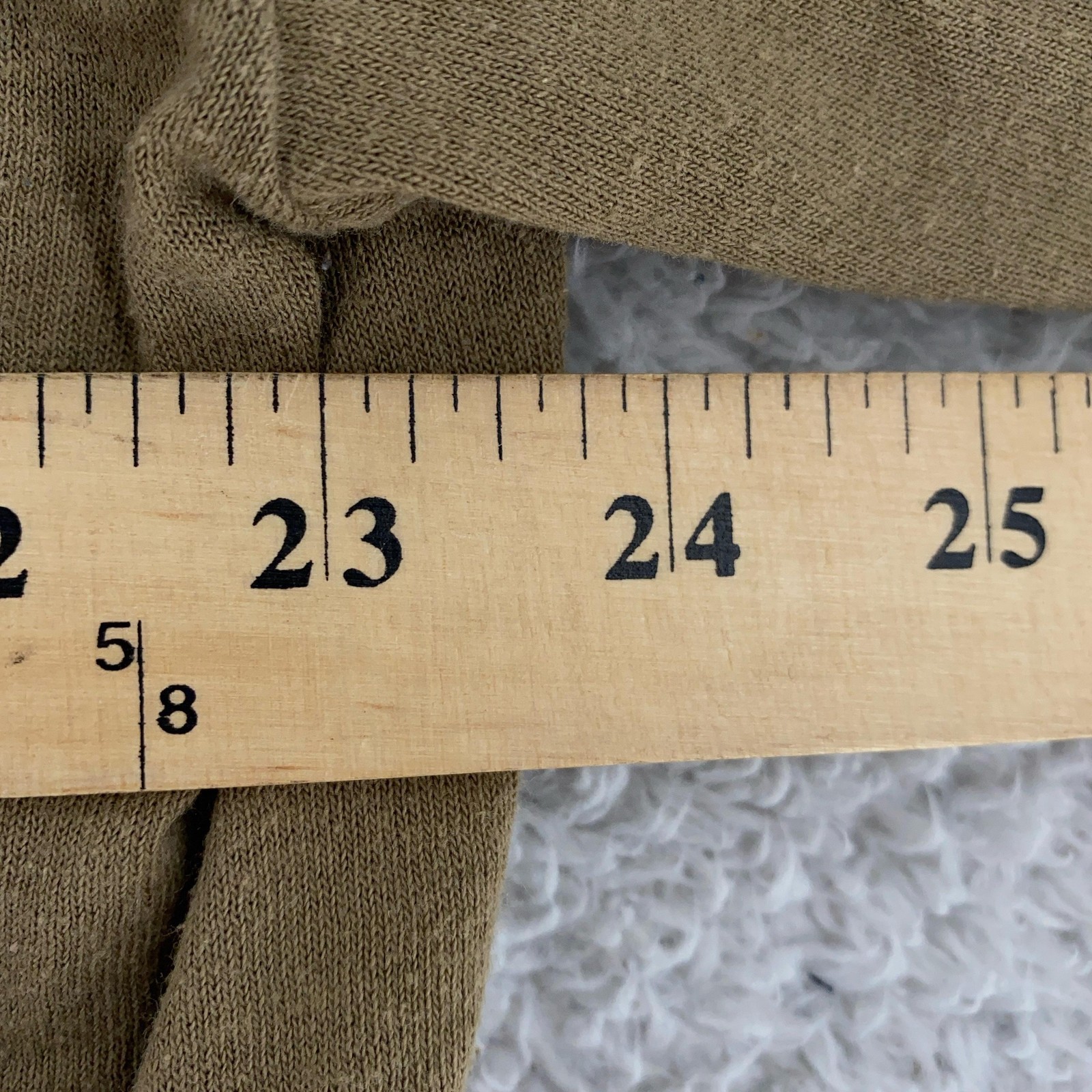 Blank Shirt Mens Extra Large Brown Crewneck Soft Cotton Tee Plain Casual Basic gallery