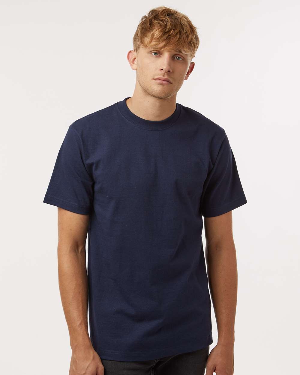 🔥 Tultex Men Heavyweight Street Short Sleeve Pre-washed T-Shirt 299 Navy XL gallery