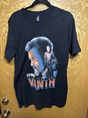 Cobb Vanth Marshal Mandalorian Star Wars EI-LO Black Men’s T-Shirt Size Large
