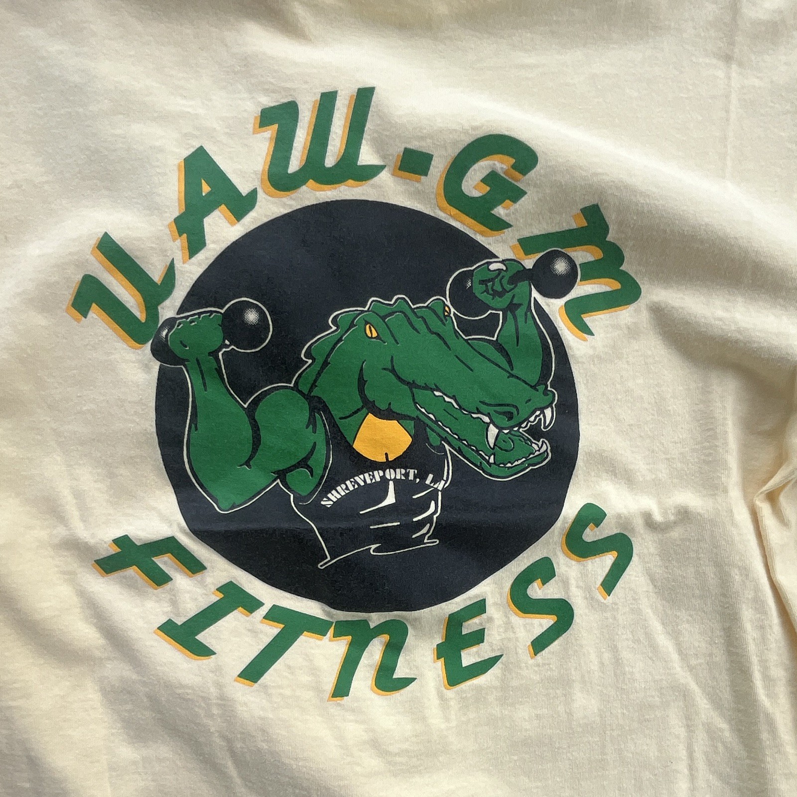Vintage Weight Men's Graphic Tee Lot UAW-GM Fitness/Reptile M XL made in USA gallery