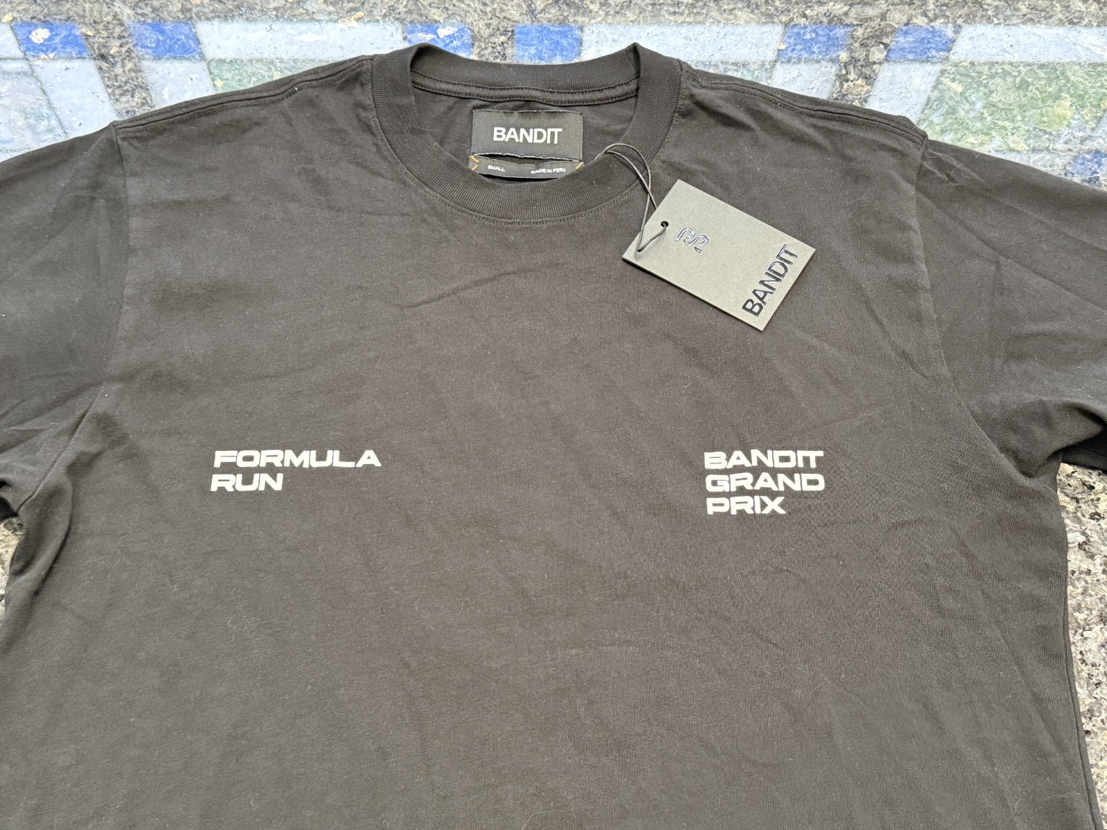 Bandit Running Grand Prix Community Tee Black Size Small S Unisex gallery