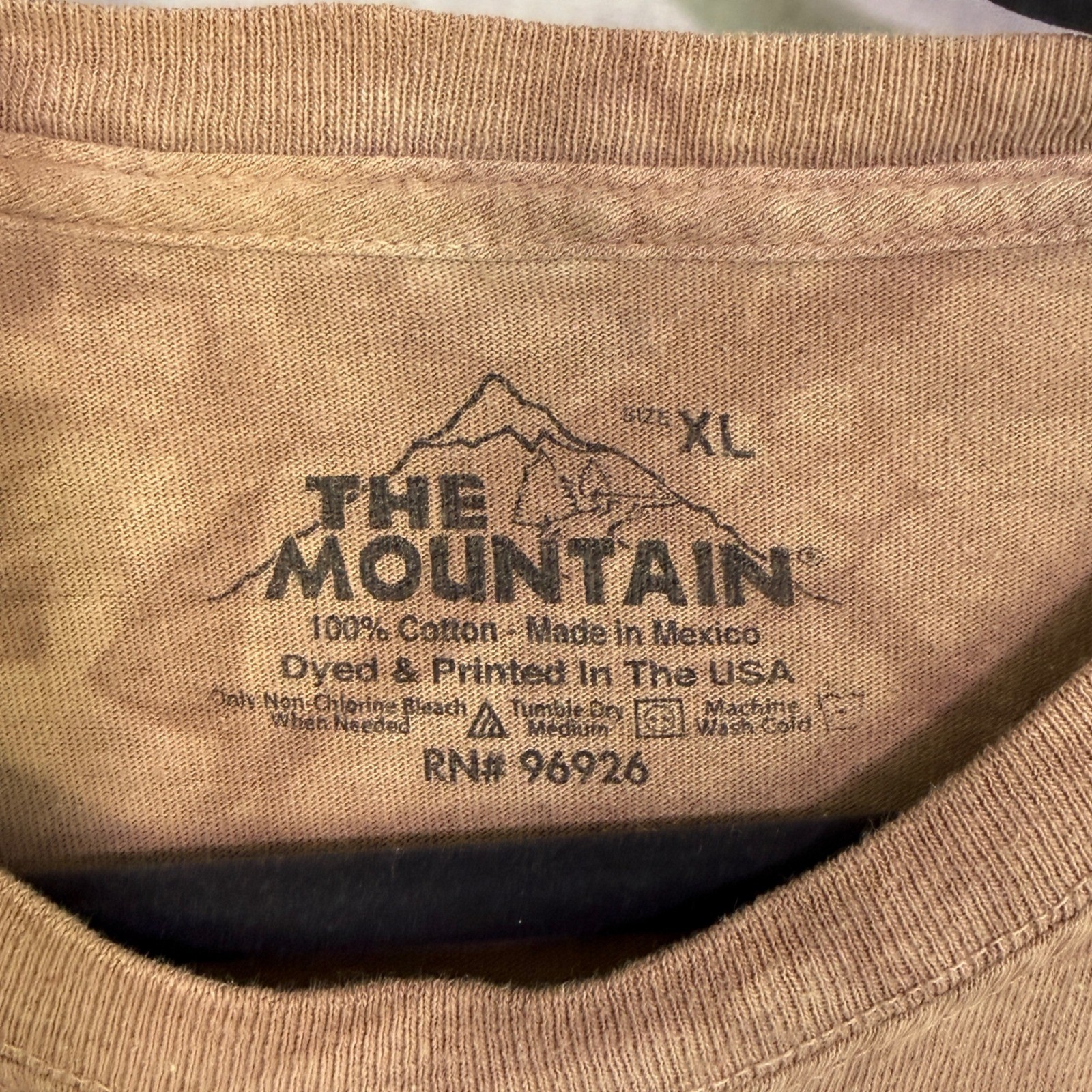 The Mountain Spirit Bear Graphic T-Shirt Mens sz XL Brown 2013 Christy Grandjean gallery