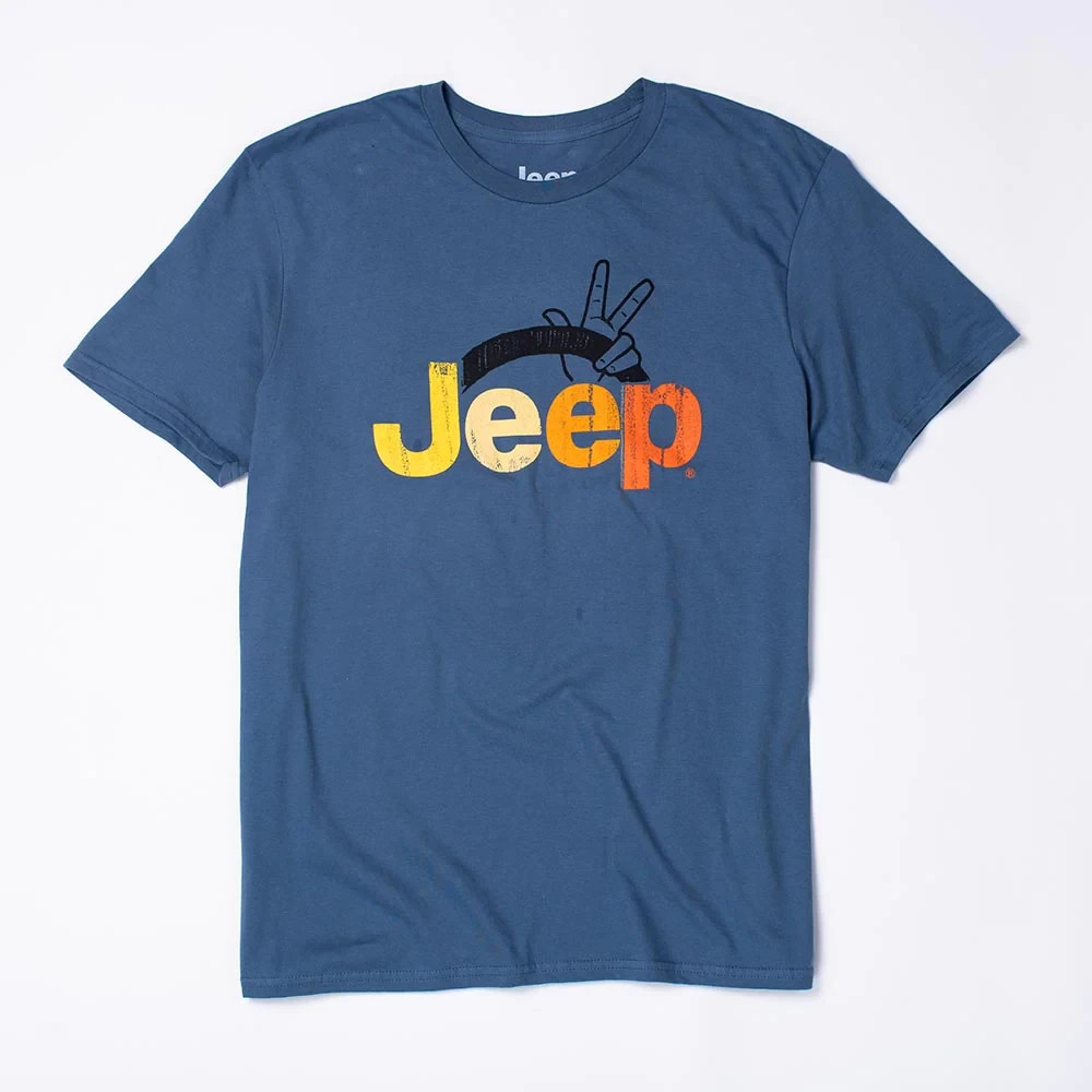 Jeep Wave T-Shirt - brand new blue peace wave shirt Sizes S-XL gallery