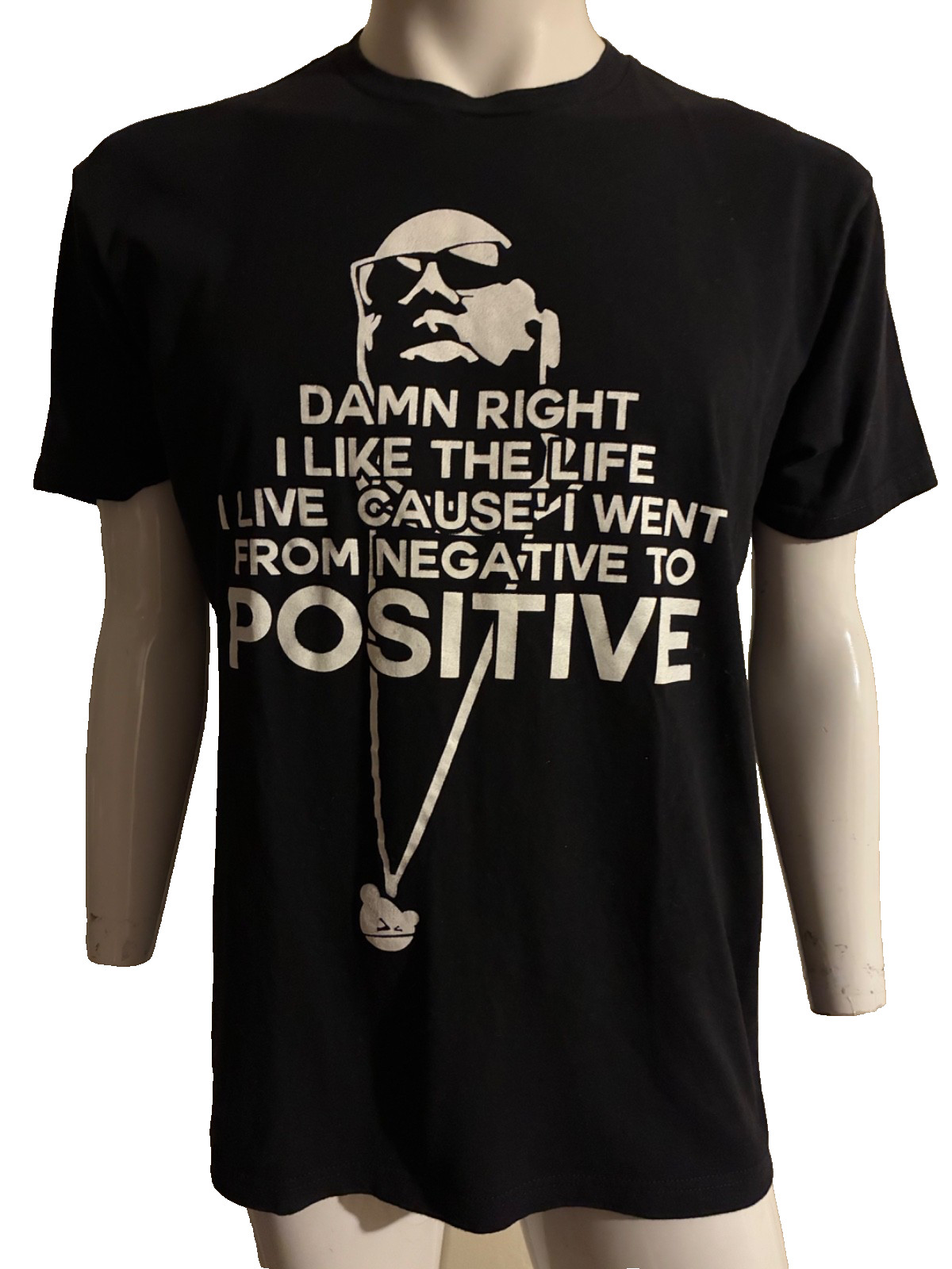 Next Level Apparell all seasons T shirt black100%cotton graphic print size M NEW gallery