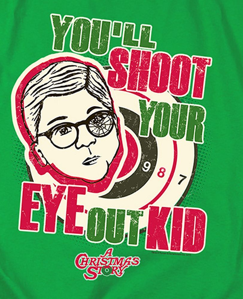 A Christmas Story "You'll Shoot Your Eye Out" T-Shirt - Toddler through 4X gallery
