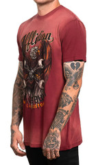 Affliction AC Motors Men’s Premium “AC BORN FREE” S/Sleeve T-Shirt; Size: Medium