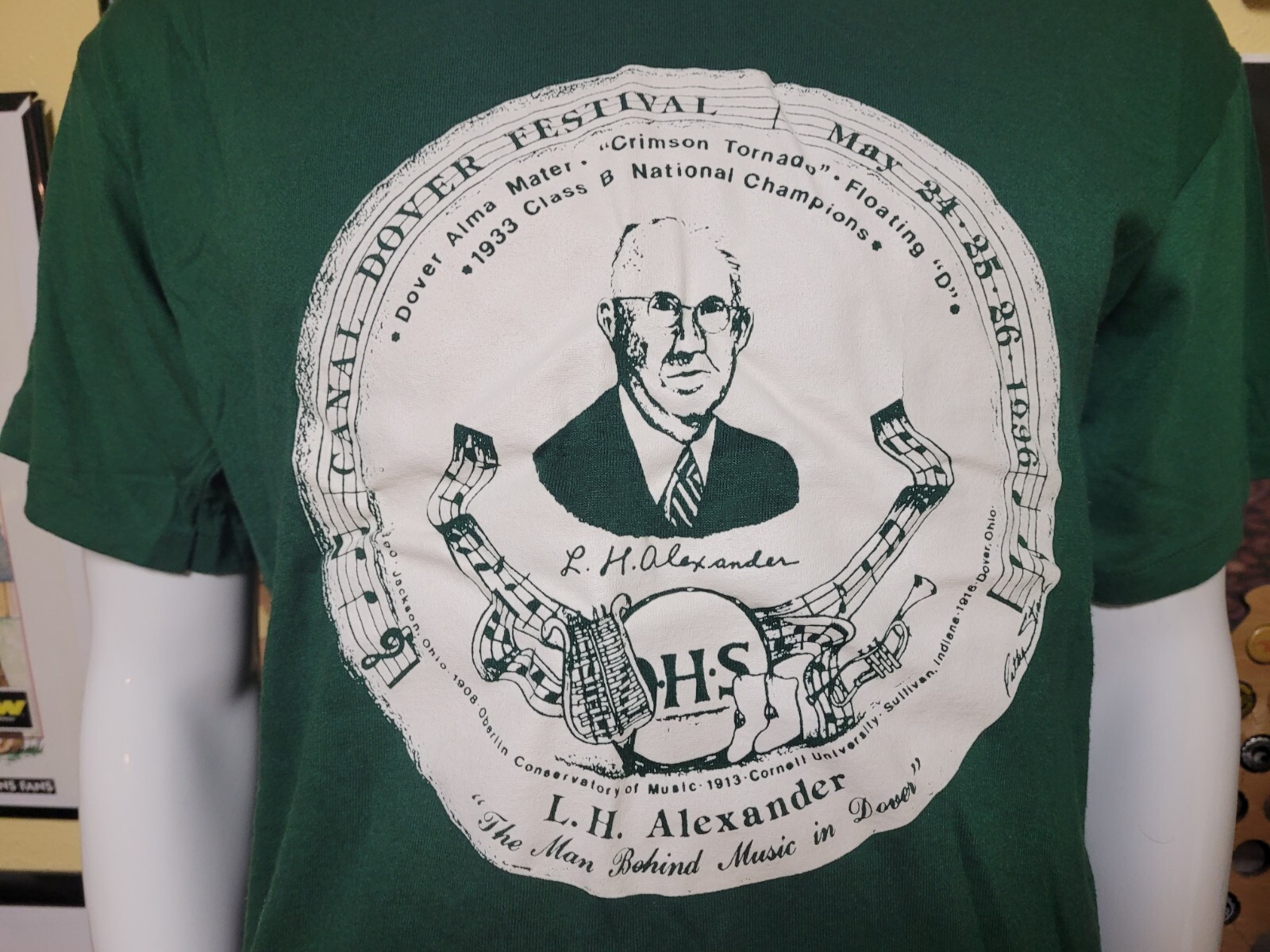 VTG 1996 Canal Dover Festival LH Alexander Dover High School T Shirt Large OH gallery