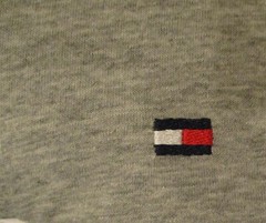 3 TOMMY HILFIGER COTTON BLACK WHITE RED V NECK S M L XL XXL T-SHIRTS UNDERSHIRTS