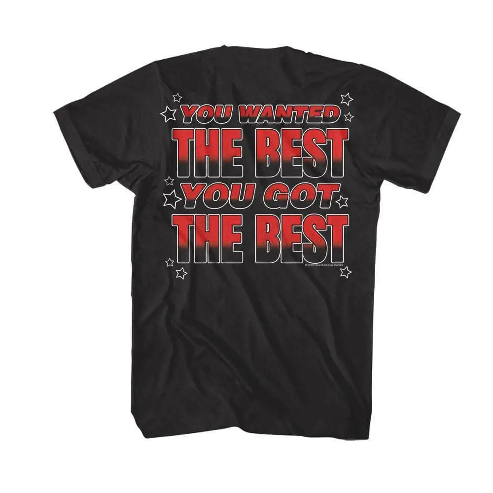 Kiss You Wanted the Best Men's T Shirt Alive worldwide Tour 1996 Rock Band gallery