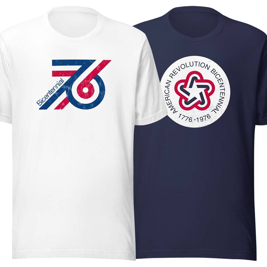 1976 American Bicentennial Unisex Retro T-shirt - Bygone Brand gallery