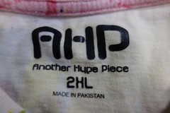 AHP Another Hype Piece King Logo Abstract Painting Art Urban Hip Hop T-Shirt 2XL