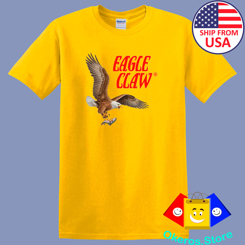 Eagle Claw Fishing Men’s Daisy Yellow Size S to 3XL