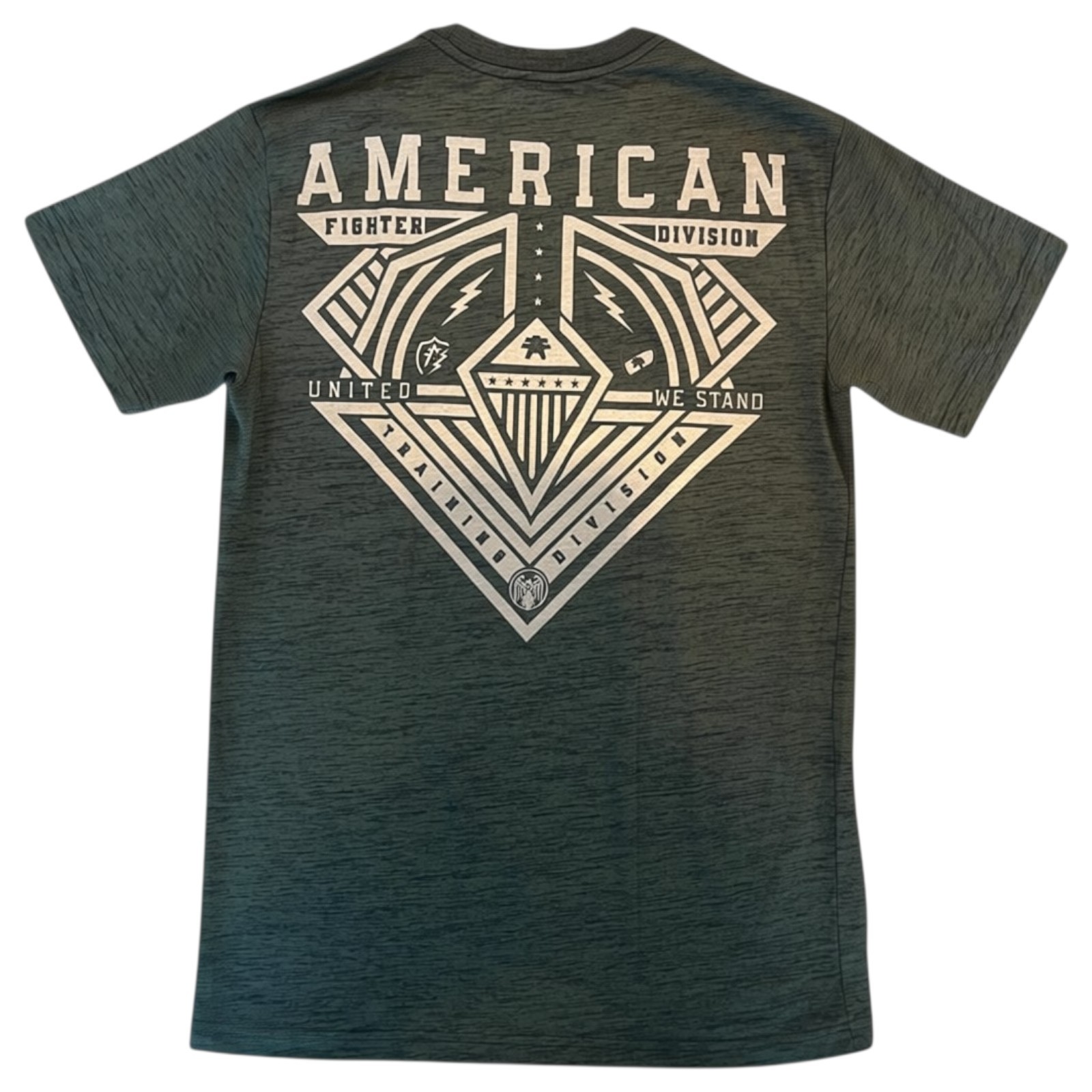 New Men's American Fighter Premium Athletic MMA Black T-Shirt XS-4XL gallery