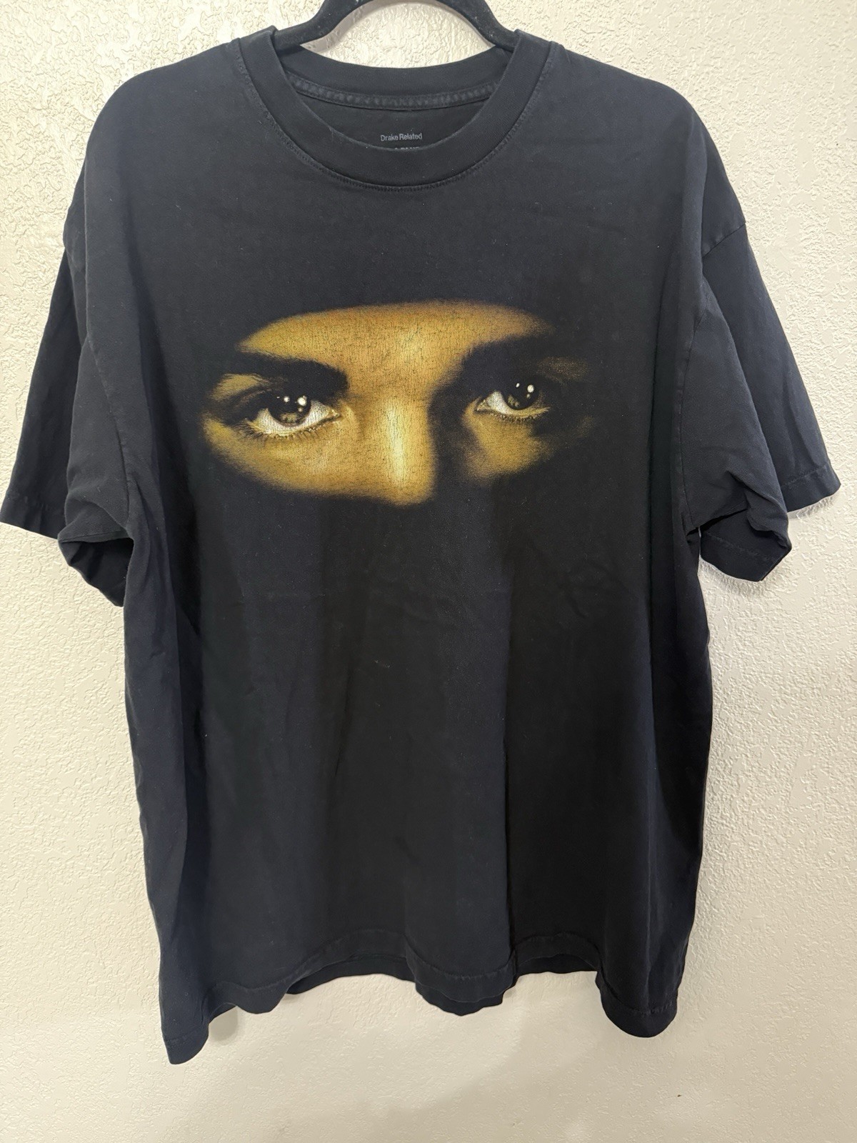 Drake It's All A Blur Tour IAAB 2023 Black Graphic Tee Men's XL 23 1/2 W 20 L gallery