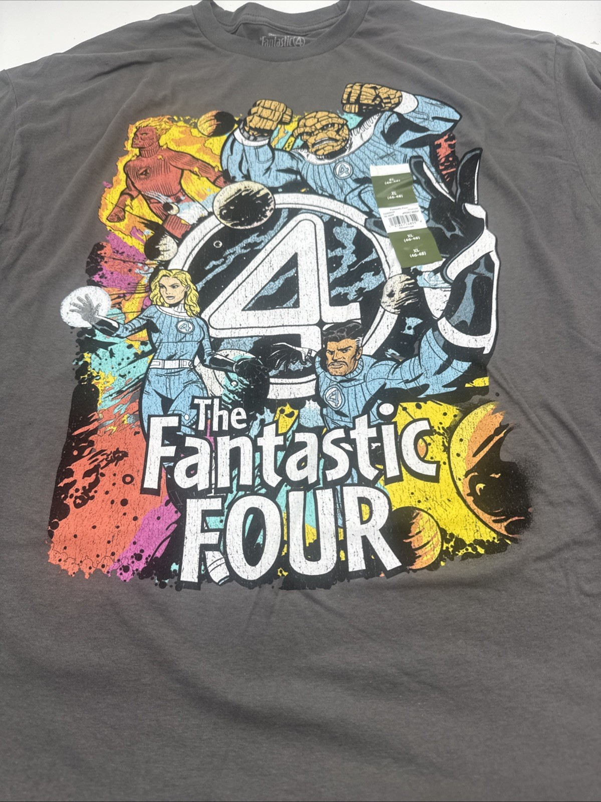 NWT Fantastic Four First Steps Men's Graphic T Shirt XL 46-48 gallery