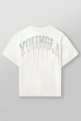 Printed Oversized Stylish Short Sleeved Cotton T-shirt Men & Women Gym Training