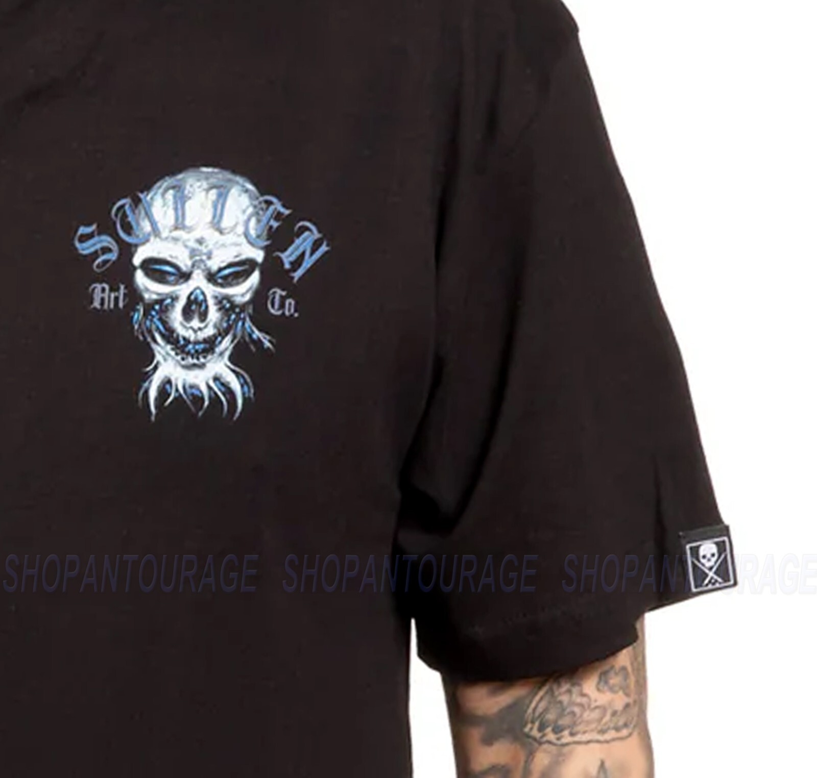 Sullen Art Collective Hur Skulls Standard Fit SCM6910 Short Sleeve Men`s T-shirt gallery