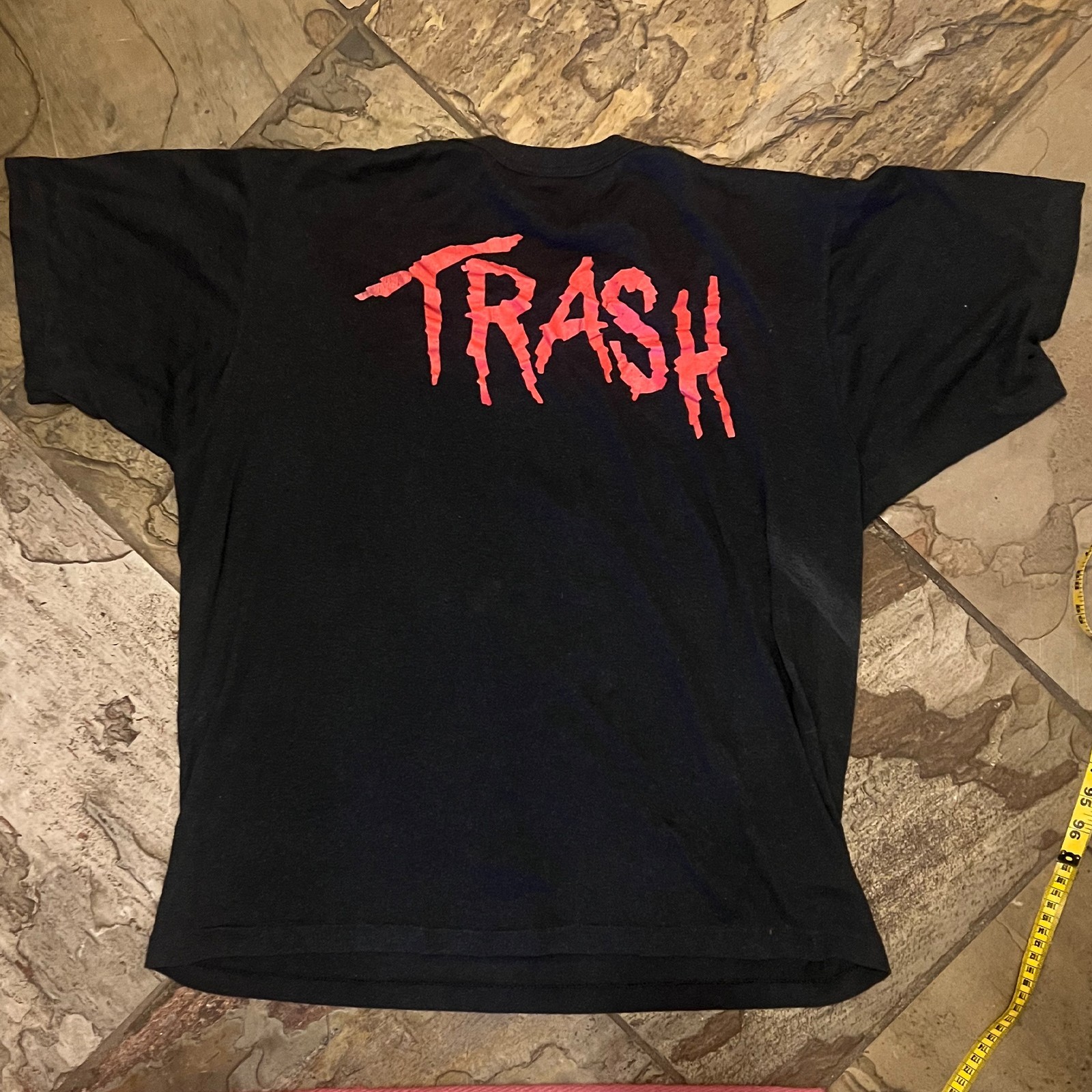 vintage 1980s Alice Cooper Trash band t shirt 50 cotton/50 poly size Large gallery