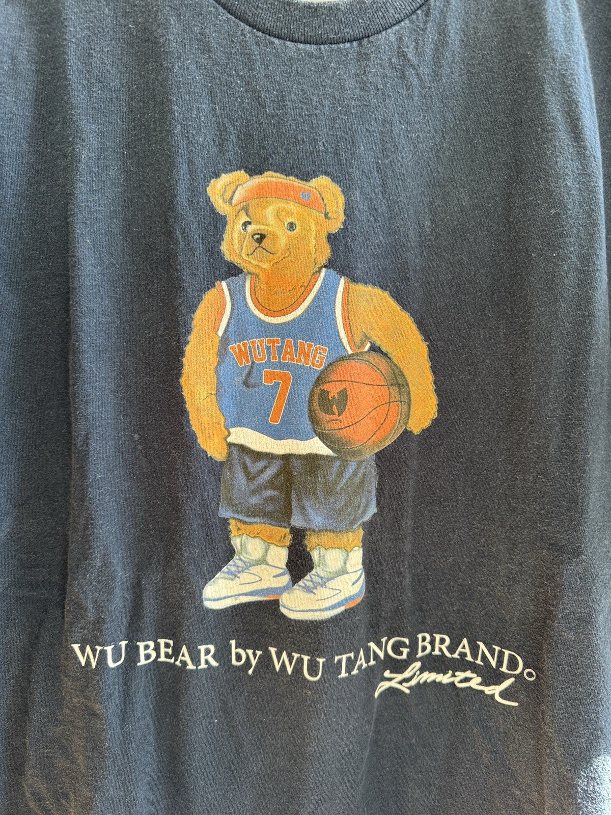 Wu Tang Brand Limited O.G. Wu Bear Graphic T-Shirt XL Black Limited Edition gallery